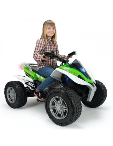 INJUSA DUŻY Quad Rage 24V Ekstremalny od 6 lat do 50kg