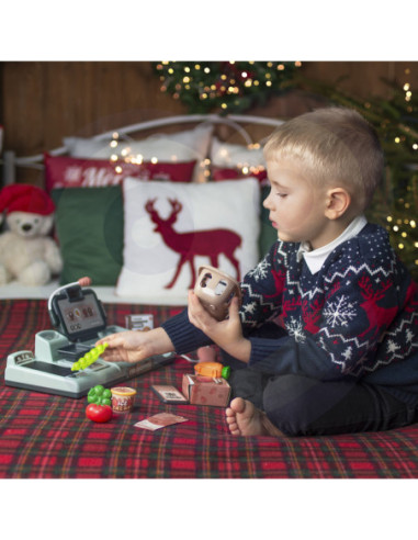 WOOPIE Kasa Sklepowa Dla Dzieci + 25 Akcesoriów