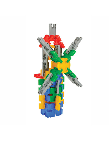 WOOPIE Zestaw Konstrukcyjnych Klocków w Skrzynce 320 szt.