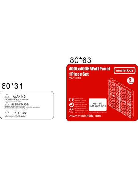 MASTERKIDZ Panel Ścienny Tablica Naukowa Kreatywna STEM